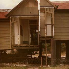 Split in 2, prior to removal, 101 Poinciana Avenue, Tewantin, 23 January 1986