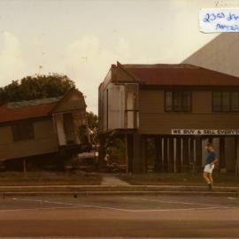 Split in 2, prior to removal, 101 Poinciana Avenue, Tewantin, 23 January 1986