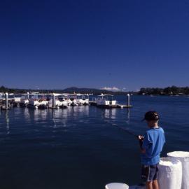 Fishing, Noosa River, Noosaville, ca 1990s