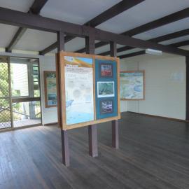 Exhibits, Kinaba Information Centre, Cooloola Recreation Area, Lake Cootharaba, 2 October 2020