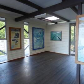 Exhibits, Kinaba Information Centre, Cooloola Recreation Area, Lake Cootharaba, 2 October 2020