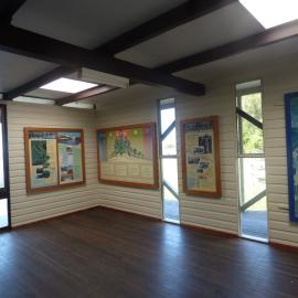 Exhibits, Kinaba Information Centre, Cooloola Recreation Area, Lake Cootharaba, 2 October 2020