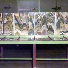 Coloured sands display