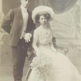 Portrait, Walter and Jessie Tronson, 1909