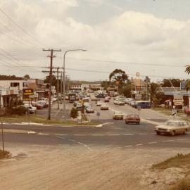 Businesses, Cnr Noosa Drive and Sunshine Beach Road, Noosa Junction, Noosa Heads, 1980s