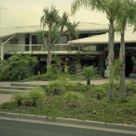Businesses, Arcadia Street, Noosa Junction, Noosa Heads, 28 January 1987
