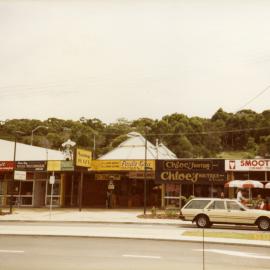 Businesses, Sunshine Beach Road, Noosa Junction, Noosa Heads, 28 January 1987