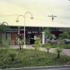Businesses, Cnr Arcadia Street and Lanyana Way, Noosa Heads, 28 January 1987