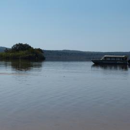 Everglades tour boat, Noosa River, 9 September 2012