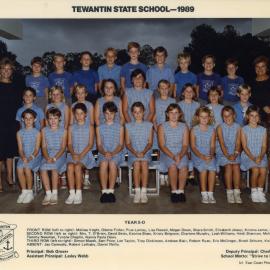 Class Photo, Grade 5O, Tewantin State School, Tewantin, 1989