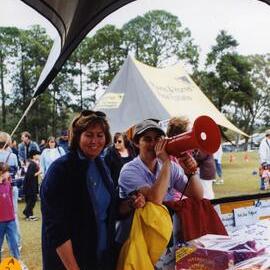 Fete stall, 125 years Anniversary, Tewantin State School, Tewantin, 2000