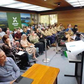 Observers, Kabi Kabi Commitment signing, Noosa Council Chambers, Tewantin, 19 September 2024