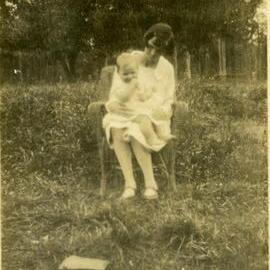 Daisy and baby Olive Ross, 1929 