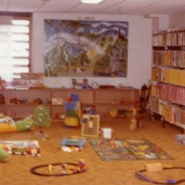 Children's area, Noosa Library, Pelican Street, Tewantin, ca 1993