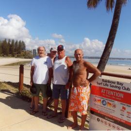 Dennis Lewis, Russle Meares (l-r), Rainbow Bay