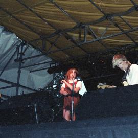 Divinyls, Summer of '82 concert, Noosa AFL Ground, Noosaville, 9 January 1982