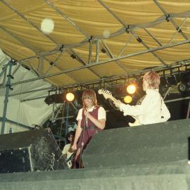 Divinyls, Summer of '82 concert, Noosa AFL Ground, Noosaville, 9 January 1982
