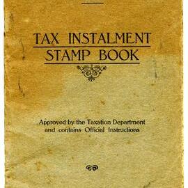 Federal Income Tax, Tax Instalment Stamp Book