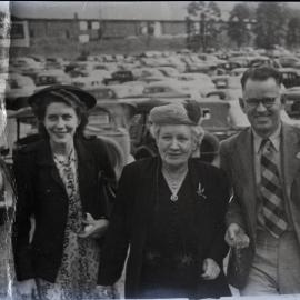 Event goers, ca 1940s