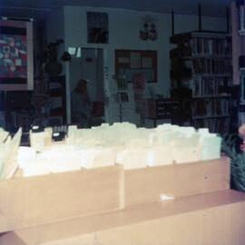Card system, Noosa Library, Moorindil Street, Tewantin, ca 1974