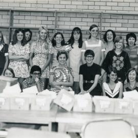 Country Lending Service staff, State Library of Queensland, ca 1974