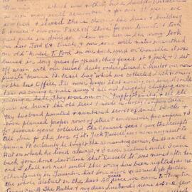 Letter, Daisy Parkyn to Noosa Shire Council, undated