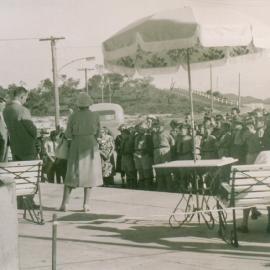 Dignitaries, guests and attendees, official opening, Peregian Roadhouse, Peregian Beach, 2 June 1962