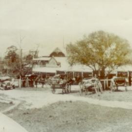 Businesses, Memorial Avenue, Pomona, 1931 