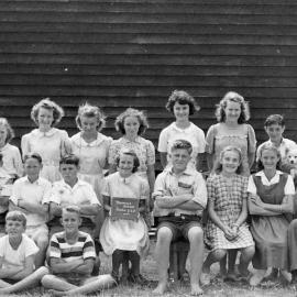 Class Photo, Grades 7 & 8, Tewantin State School, Tewantin, 1951
