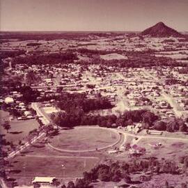 Aerial view to the east, Cooroy