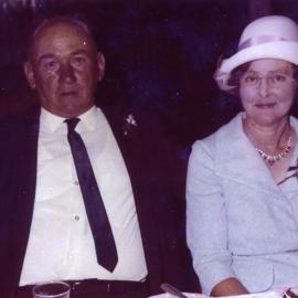 Eddie Dwyer and Mona Dwyer, 17 April 1971