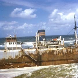 Cherry Venture, Teewah Beach, Noosa North Shore, mid 1970s