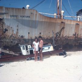 Daytrippers, Cherry Venture, Teewah Beach, Noosa North Shore, mid 1970s