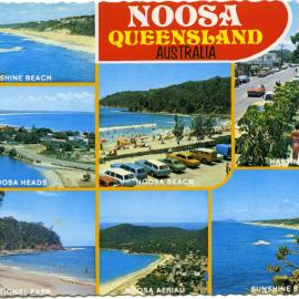 Collage of Noosa Heads, ca 1970s