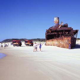 Daytrippers, Cherry Venture, Teewah Beach, Noosa North Shore, ca 1990s