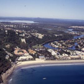 Aerial view, Noosa Heads, ca 1990s