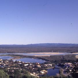 Aerial view, Noosa Heads, ca 1990s