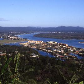 Aerial view, Noosa Heads, ca 1990s