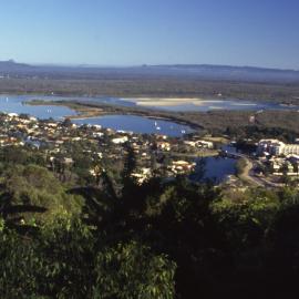 Aerial view, Noosa Heads, ca 1990s