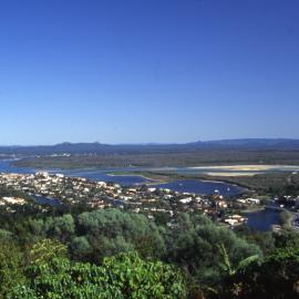 Aerial view, Noosa Heads, ca 1990s