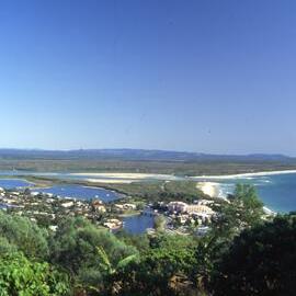 Aerial view, Noosa Heads, ca 1990s