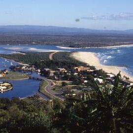 Aerial view, Noosa Heads, ca 1980s