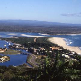 Aerial view, Noosa Heads, ca 1980s