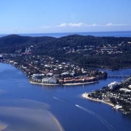 Aerial view, Noosa Heads, ca 1980s