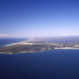 Aerial view, Noosa Heads, ca 1990s