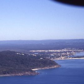 Aerial view, Noosa Heads, ca 1990s