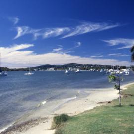 Cloudy river views, Noosaville, ca 1990s