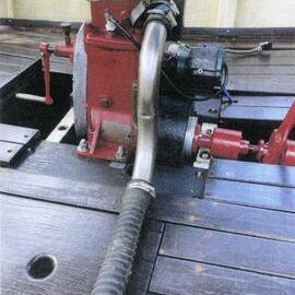 Olds engine, 'Celeste', Noosa Marina, Tewantin, 5 November 2011