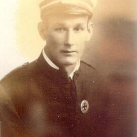 Portrait, William (Bill) G. Nash, Ambulance Superintendent, Pomona, 1920s