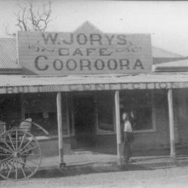Cooroora Café, Factory Street, Pomona, ca 1910s